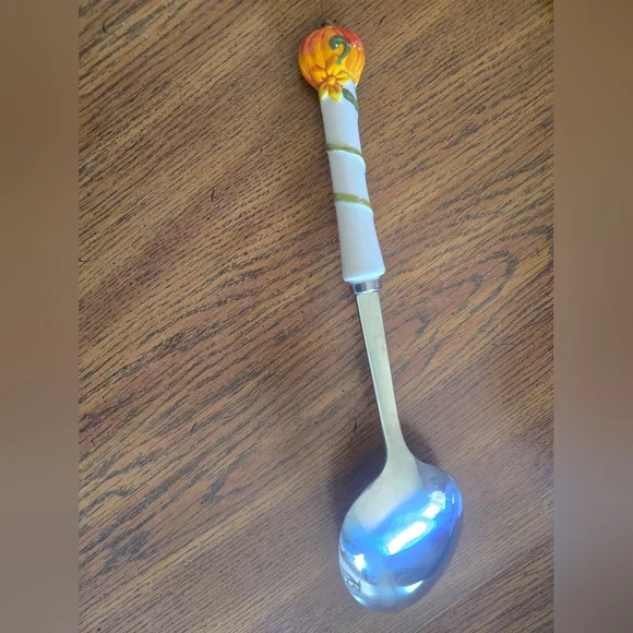 5 Piece Temptations Fall Ceramic Serving Bowl Dish Set - Picture 13 of 16